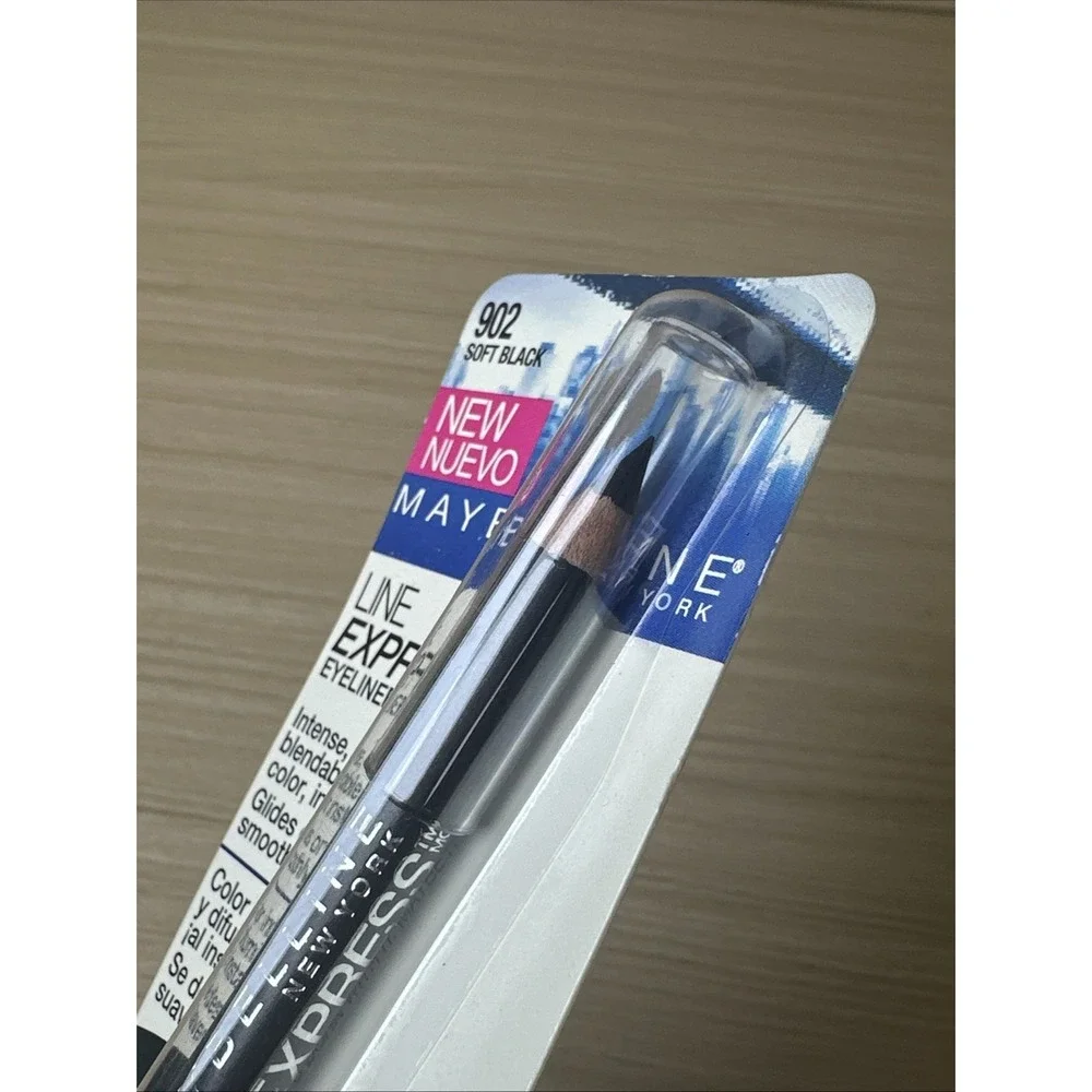 NEW Maybelline Line Express Wood Pencil Liner 902 Soft Black